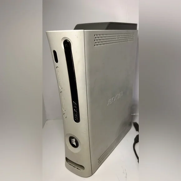 Microsoft Xbox Console with Controller and cords. 60GB. Some staining. Tested